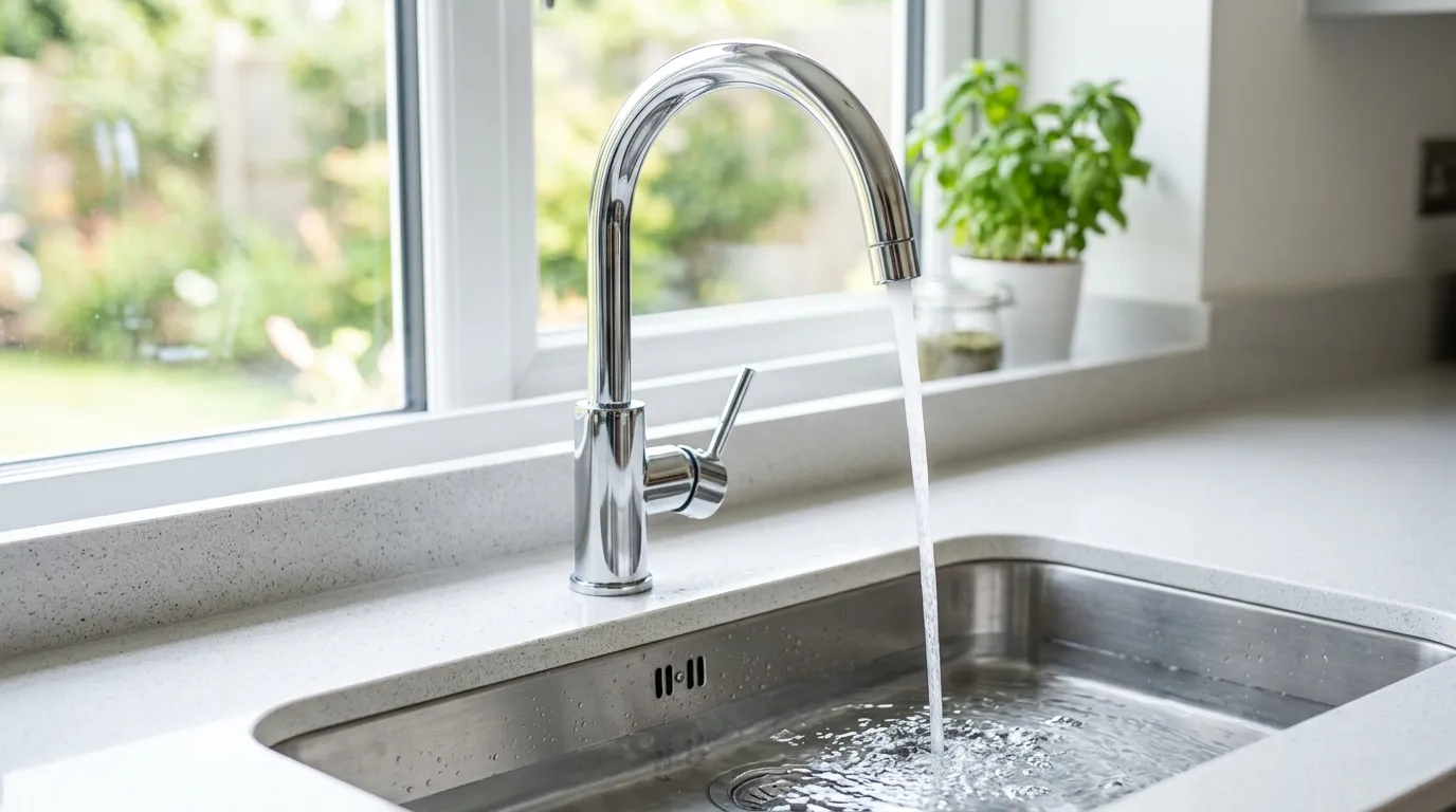 Local Plumbing Master Pros same day plumber fixing a faucet in Bancroft, MI